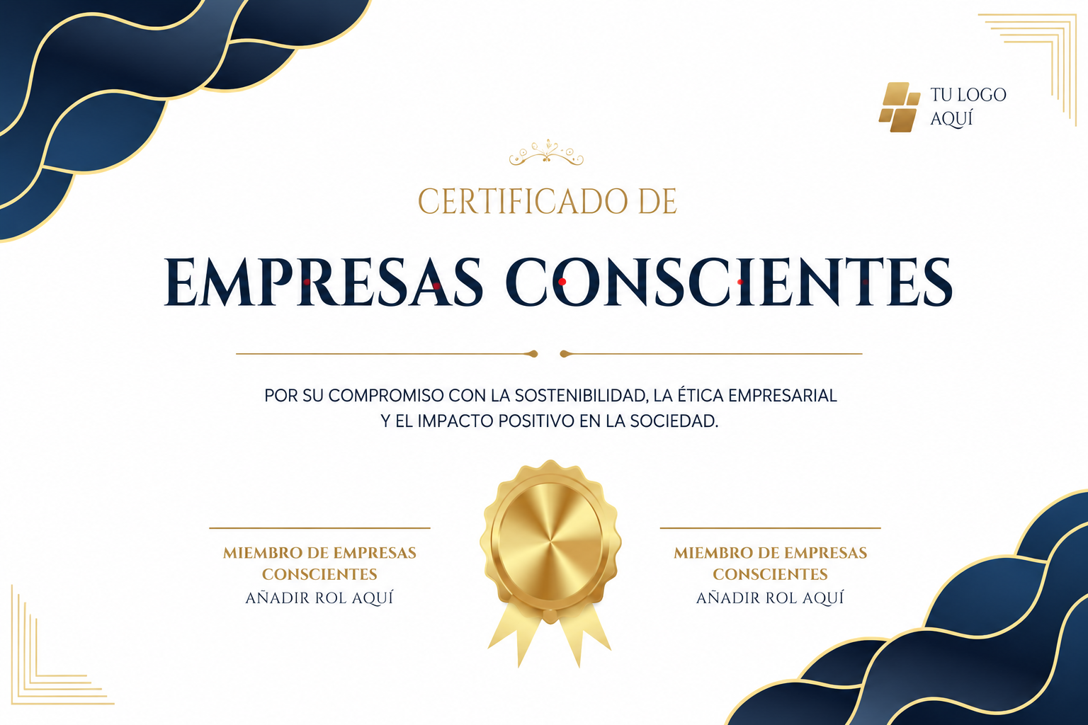 Certificado Empresa Consciente
